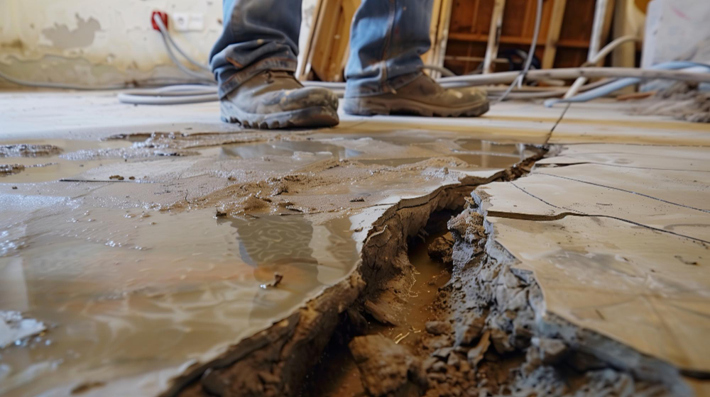 Crack Repair result on Pewaukee property surface