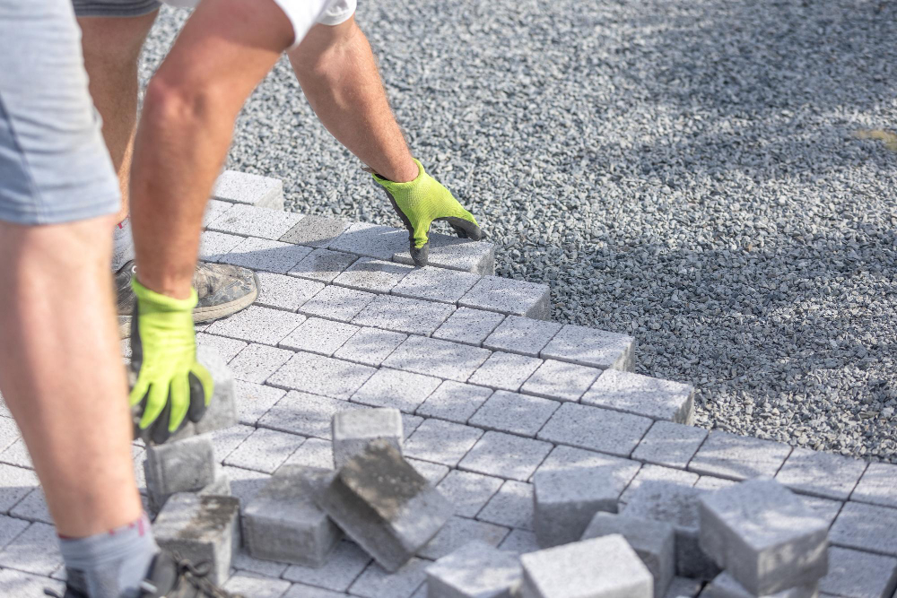 Paving result on Delafield property surface