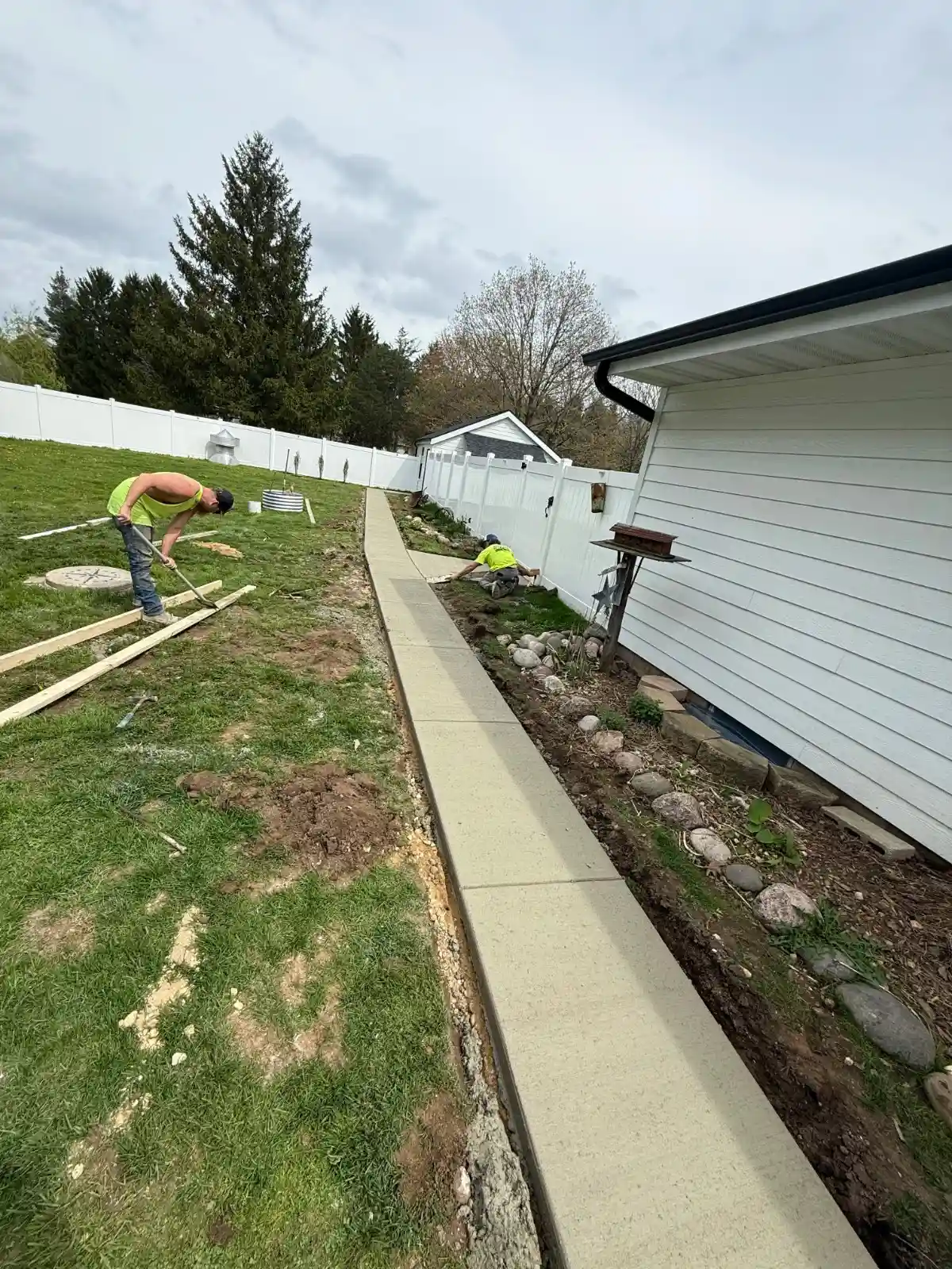 Concrete Pathways